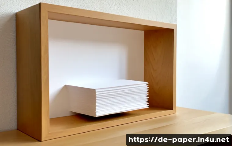 종이와 목재 결합 아트 - Photorealistic handcrafted paper and wood fusion artwork in a bright German artisan studio, layered ...